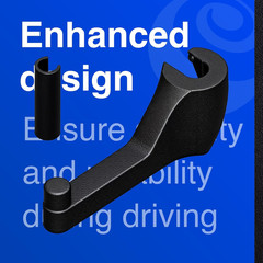 Bow Hanger for CAR HEADREST | Heavy-Duty Vehicle Mount for Compound Bow Storage