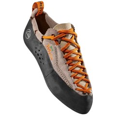 Very Good La Sportiva Mythos Eco Men’s Climbing Shoes, Taupe, M45.5