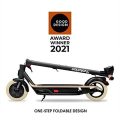 Yvolution YES Adult Electric Scooter, Black