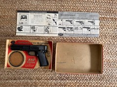 Vintage Marksman Repeater .177 BB, Darts Cal Air Pistol W/ Original Box, Manual