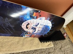 Supreme SS18 Hellraiser Skateboard Deck Black/Multicolor Box Logo Pinhead 8.5 “