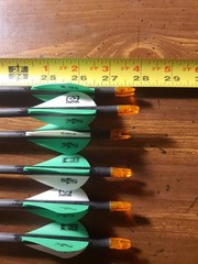 Easton Sonic 6.0 2″ Blazer Vanes 340 Factory Helical 6pk 27.5 Missing Inserts