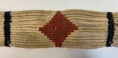 Vintage Mohair Wool Horse Saddle Cinch Girth Western Tack Diamond Pony
