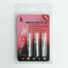 12/6PC Automatic LED Shooting Archery Arrows Lighted Nocks 6.2mm Arrow Nock Tail