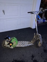Evo 2x Original Puzey Active Gas Scooter Goped Go-ped Go Ped Bladez