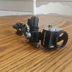CBE Engage Archery Compound Bow Sight Kit w/ Scope Housing, Black