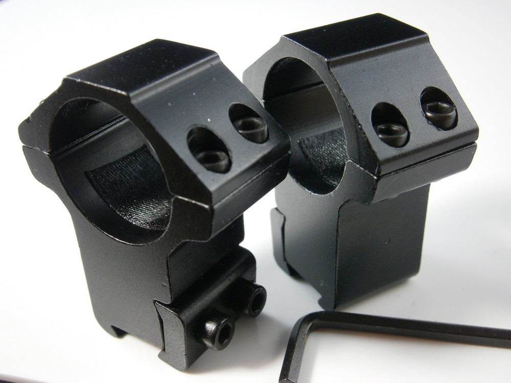 Quality Dovetail Mounts for 1″ Scopes – HIGH Height GREAT for Crosman Airguns