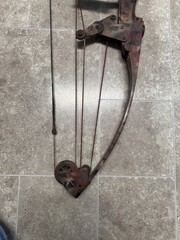 Vintage Bear Compound Bow 52” Unknown Model Estate Find Right Handed PL 205477