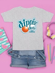 Retro Dippin’ Dots Logo Graphic Tee – Ice Cream Lovers Youth’s T-shirt