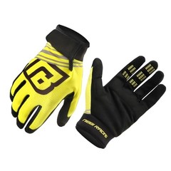 Off-Road Motorcycle Gloves for ATV Pit Bike Dirt Bike Riding Medium Yellow