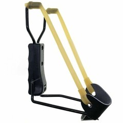Hunting Professional Catapult Safer Slingshot With Rubber Aim Point Target New