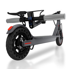 LADPED LP80 Folding Electric Scooter , 8.5-Inch Anti-Slip Solid Tires 21Miles