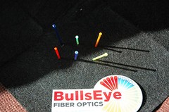 FIBER OPTICS, .010 ORANGE 1 FOOT SHIPS 1ST CLASS SAME DAY!