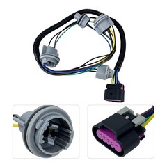 Rear Tail Light Lamp Wiring Harness Socket 22787445 Compatible with Chevy