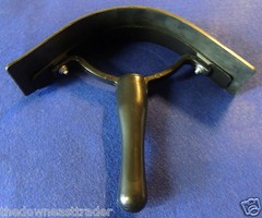Formay Horse SWEAT & WATER SQUEEGEE 11″ Curved Rubber Blade Plastic Handle Black