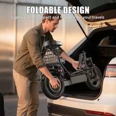 749W Off-road Electric Scooter, 48V 15A Large-capacity Battery, 35 Miles