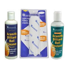 Pool Ball Cleaner and Towel Kit
