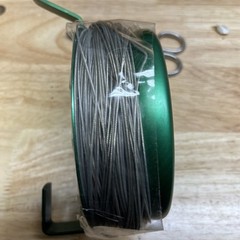 Vintage Bear Archery Recurve / Long Bow Fishing Reel Green set up for Salt water