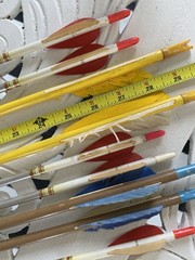 Vintage Archery Black Hawk Cravotta Brothers Swift 1816 Arrows Leather Quiver