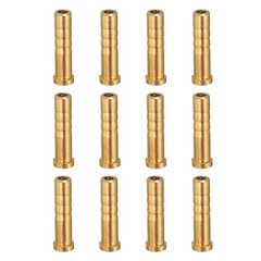 12 Pack 50 Grain Archery Arrow Brass Insert for 244/ 6.2mm Carbon Arrows