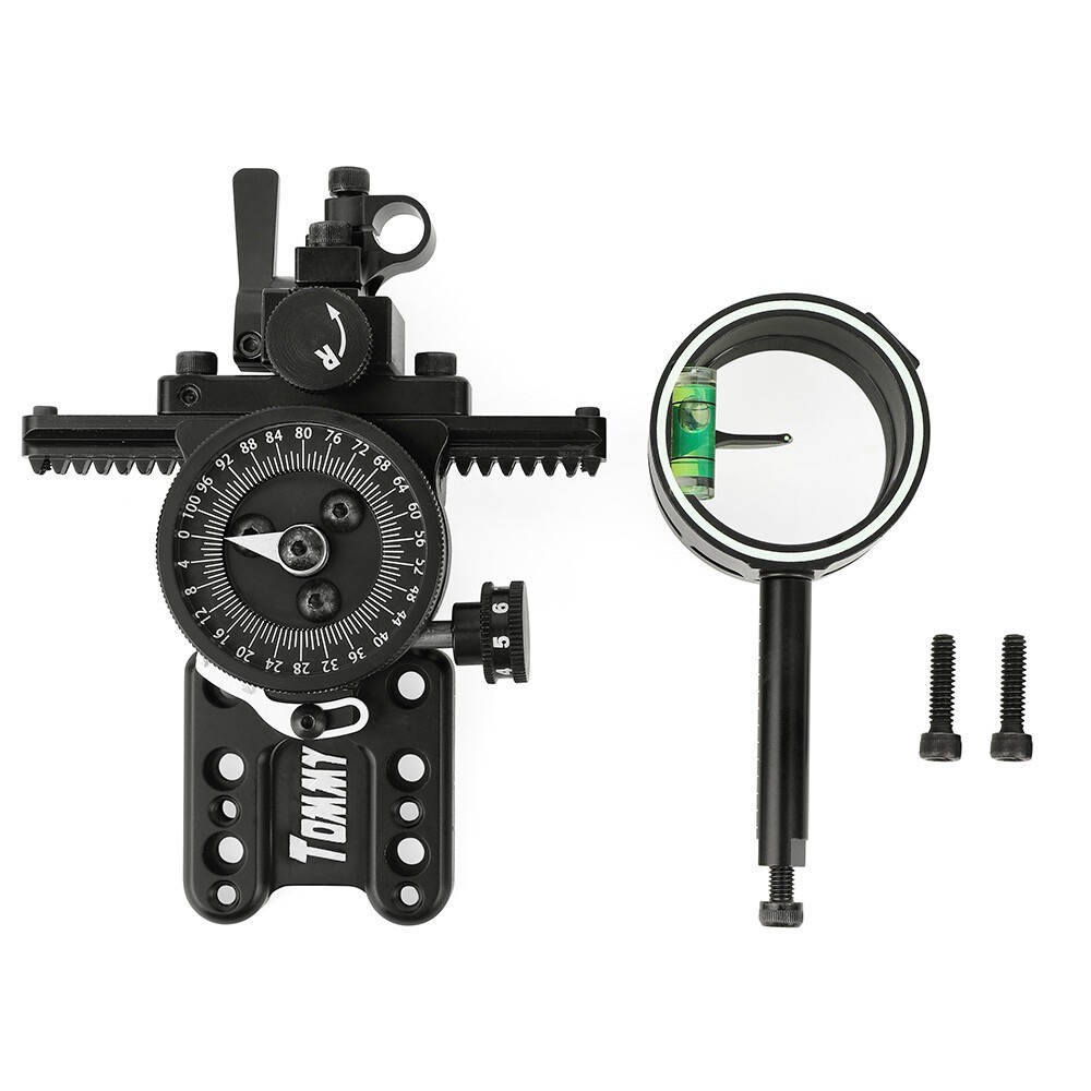4x 6x 8x 1 Pin Compound Bow Sight Micro Adjustable Adaptor Scope Sight Shooting