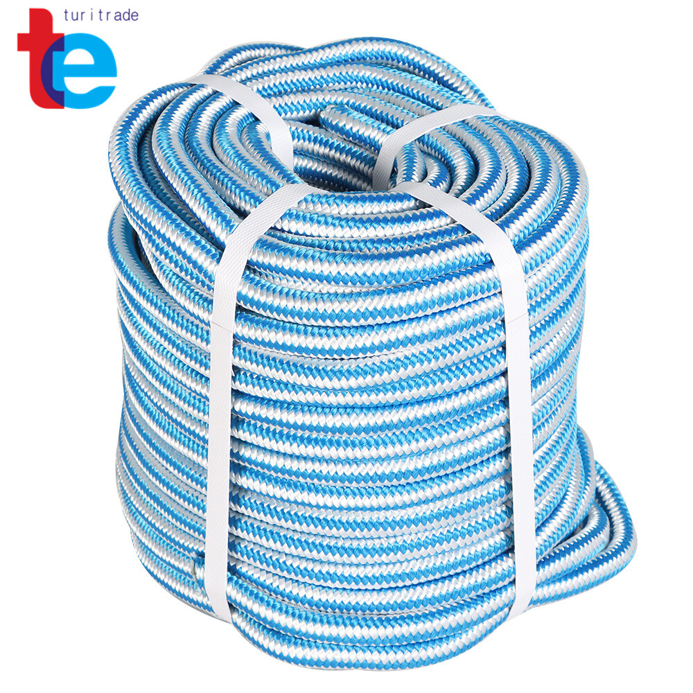 16 Strand Braided Nylon Core Polyester 1/2″ × 150′ Arborist Tree Climbing Rope