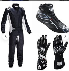 GO KART RACE SUITE CIK/FIA LEVEL2 WITH SHOES GLOVES AND Free BALACLAVA