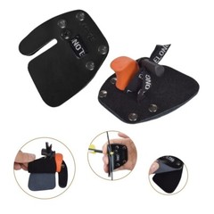 Archery Finger Tab Leather Hand Guard Protector Gear For Recurve Bow Shooting 1X