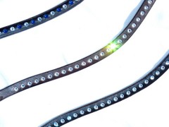 STUBBEN 4600 Exclusive KRISTALL Crystal Bling CURVE U Shape RHINESTONE Browband