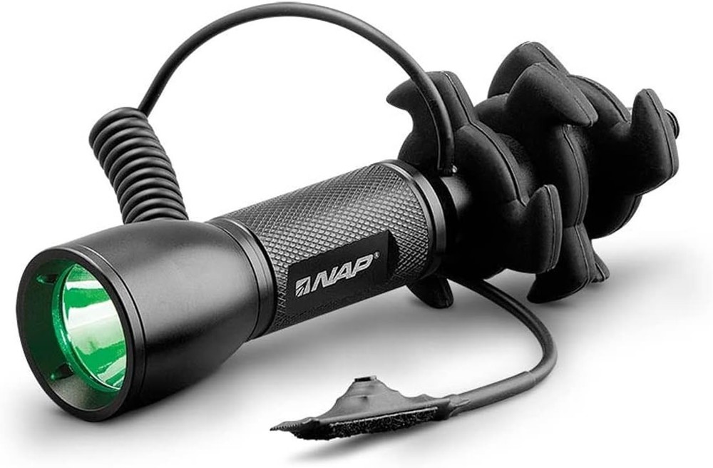 NAP Apache Predator Green LED Stabilizer Light – 100 Yards, Remote Activated