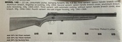 Used Crosman Model 140 Variant 4 .22 cal. SS Pellet Rifle: Serviced, Works