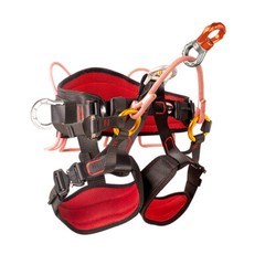 Arborist Saddle Tree Climbing Half Body Harness Rope Bridge Caving Rescue