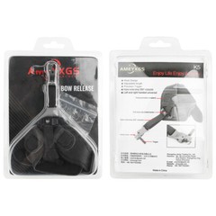 Archery Compound Bow Release Aids Wrist Strap Trigger Index Finger Hook Hunting