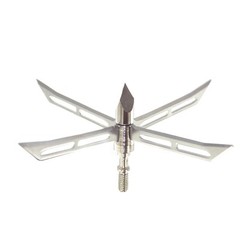 Turkey Head Broadheads 160 Grain 4″ Cutting Dia Archery Arrowhead Fix4-blade 3PC