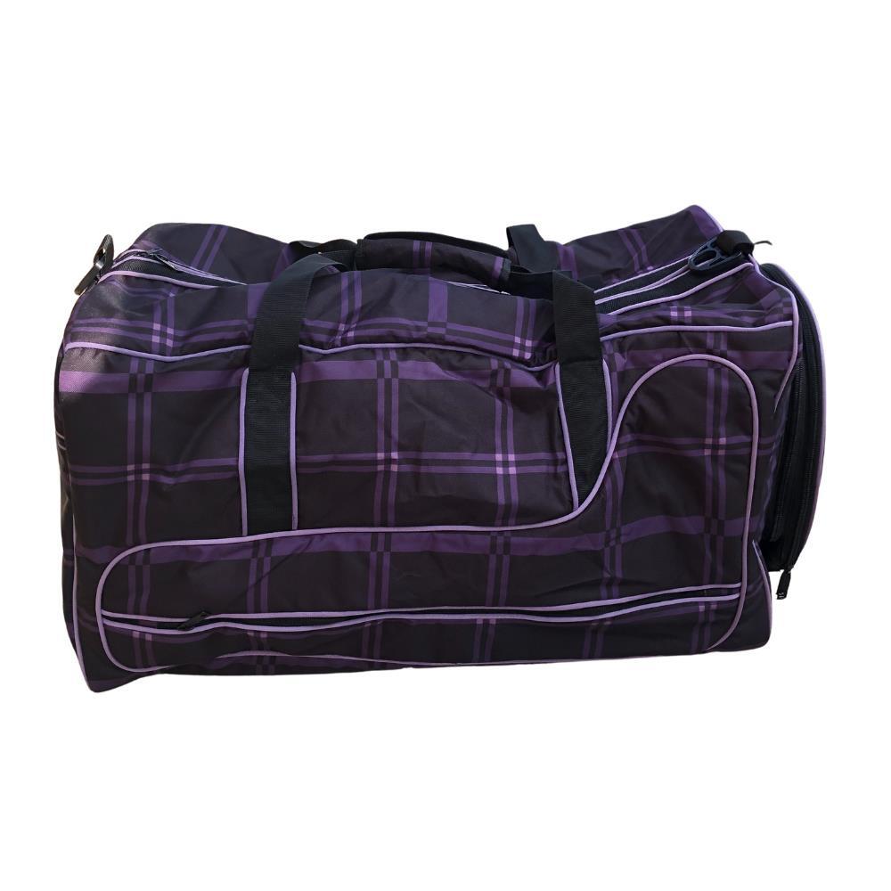 Chestnut Bay Essential A/P Duffel Bag – Black Plaid