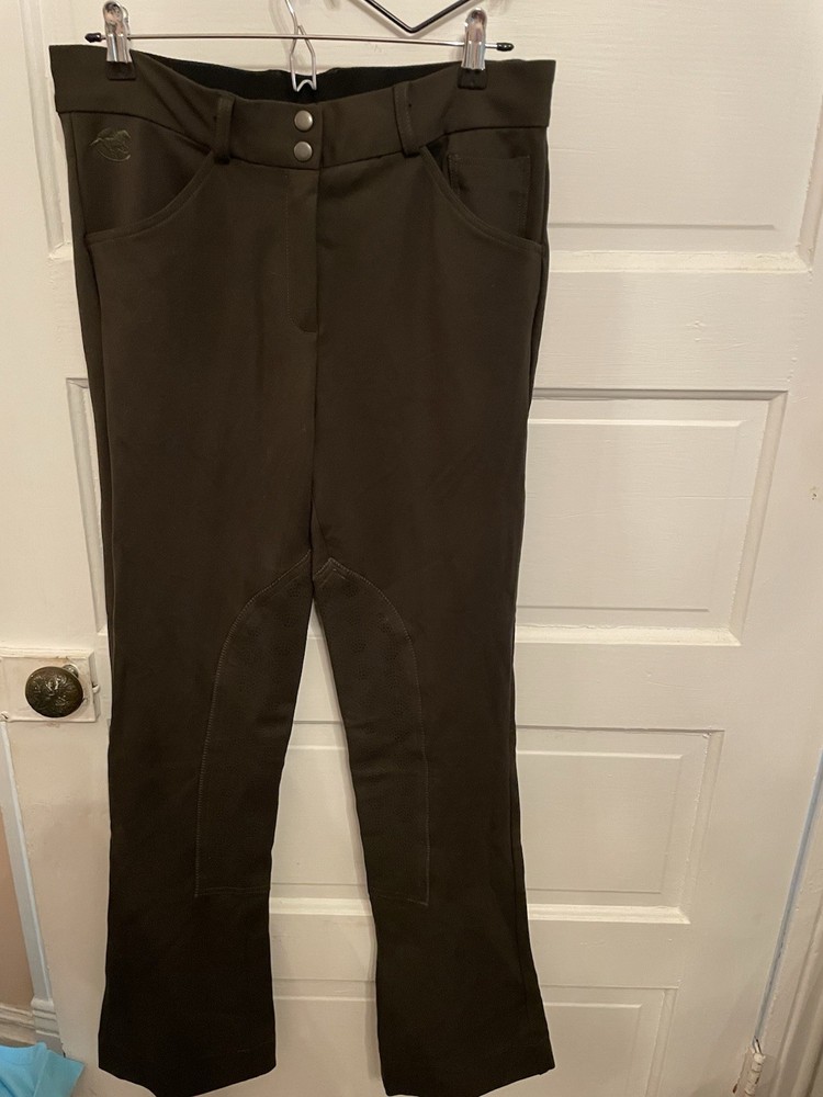 NWOT Piper Full Seat Breeches Pants Womens Size 34Long Olive Riding Equestrian