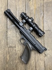 Daisy Avanti Triumph 747 .177 Air Pistol With BSA 2×20 Pistol Scope and Case