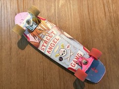 Dusters Street Angel Complete Skateboard Angel Graphic Multicolor Wood