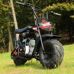 Oryxearth 105CC Mini Dirt Bike, Adult 4-Stroke Gas Powered Off Road Trail, Race