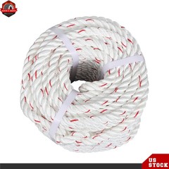 5/8in × 120ft Arborist Bull Rope Tree Hoist Rigging Line Arbor Utility Polyester