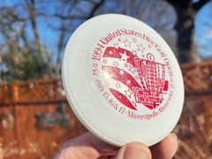 1994 United States Open New Wham-O MINI Disc Golf #44 (Free Frisbee Pin)