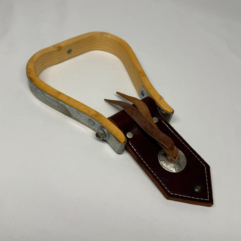 Decorative Wooden Horse Stirrup – Unknown Brand, Make & Year