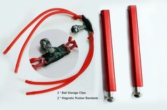 Repeating Pocket Slingshot Max 12 Balls Come with 2 Magazines 5 Bandsets Model B