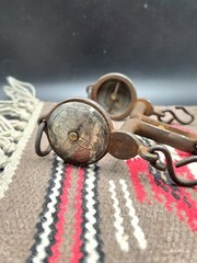 Rare Antique Horse Ring Bit Attributed To Navajo Maker
