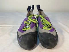 EVOLV Rock Climbing Shoes Women’s Leather Lace-up – US 8