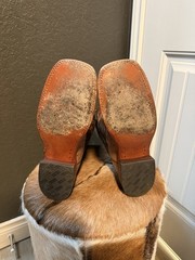 Tony Lama full quill ostrich boots 10D