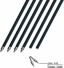 12Pcs 20″ Carbon Halfmoon Crossbow Arrow Bolts For Hunting and Outdoor Practice