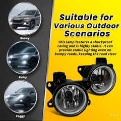 Pair Fog Light Assembly Compatible with HRV HR-V 2019 2020 2021 2022 Left and