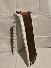 SIMCO Cinch 35″ Smooth WHITE Straight Saddle Girth