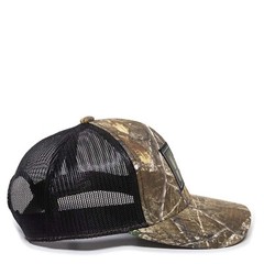 Outdoor Cap Realtree Edge/Black Mesh Back w/Hornady Label, HRN03A